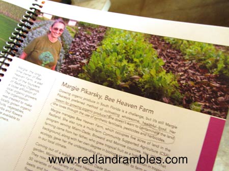 Bios of various farmers were originally included in the  cookbook, but unfortunately didn't make the cut for the final version.