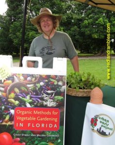 Melissa Contreras, author of Organic Methods for Vegetable Gardening.