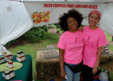 Cuckita “Cookie” Bellande and her daughter of Rochelois Jams