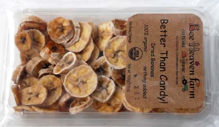 Dried bananas are sweet, chewy, and full of real banana flavor.